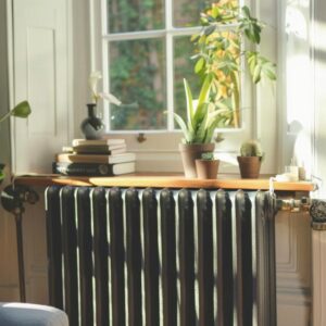 Optimisez votre espace avec une tablette pour radiateur fonte
