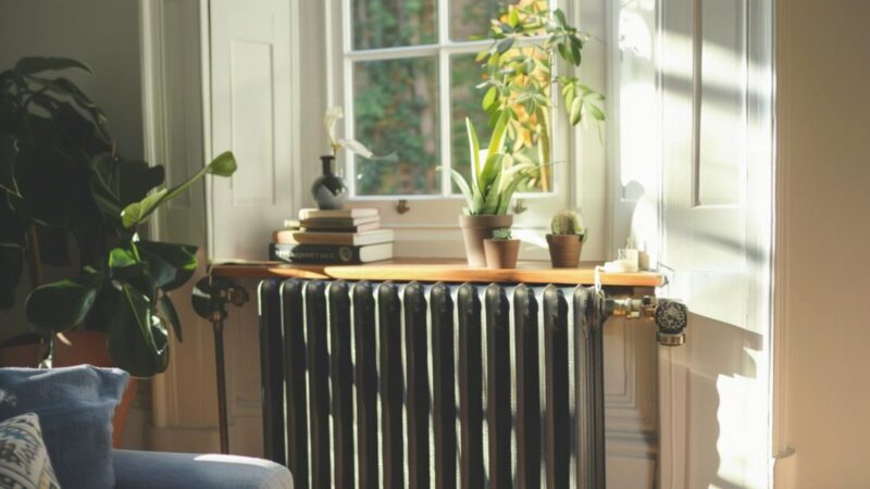 Optimisez votre espace avec une tablette pour radiateur fonte