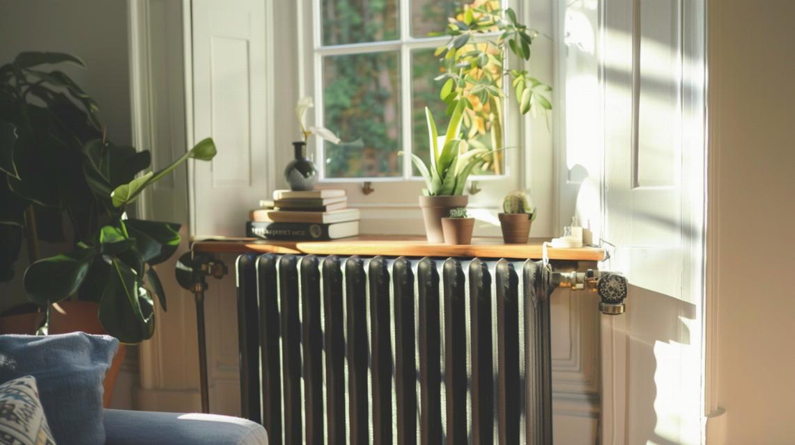 Optimisez votre espace avec une tablette pour radiateur fonte
